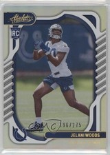 2022 Panini Absolute Rookies Spectrum 196/275 Jelani Woods #168 1e0