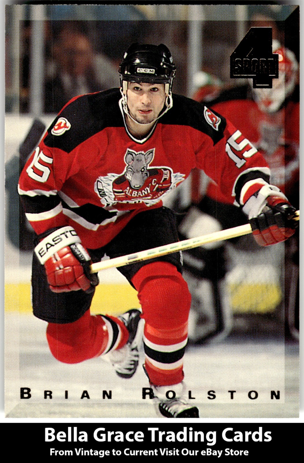 1994-95 Classic Four Sport Brian Rolston #142 New Jersey Devils NHL Hockey
