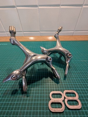 SHIMANO BR-6403 600 Ultegra - Brake Set - Rennrad Bremsen Set 49-39mm Vintage