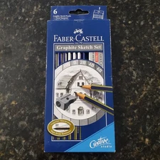 New Sealed Faber-Castell Graphite Sketch Set by Creative Studio