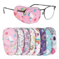 Lusofie Comfortable Kids Eye Patches for Amblyopia Treatment (Lazy Eye) - Fun...