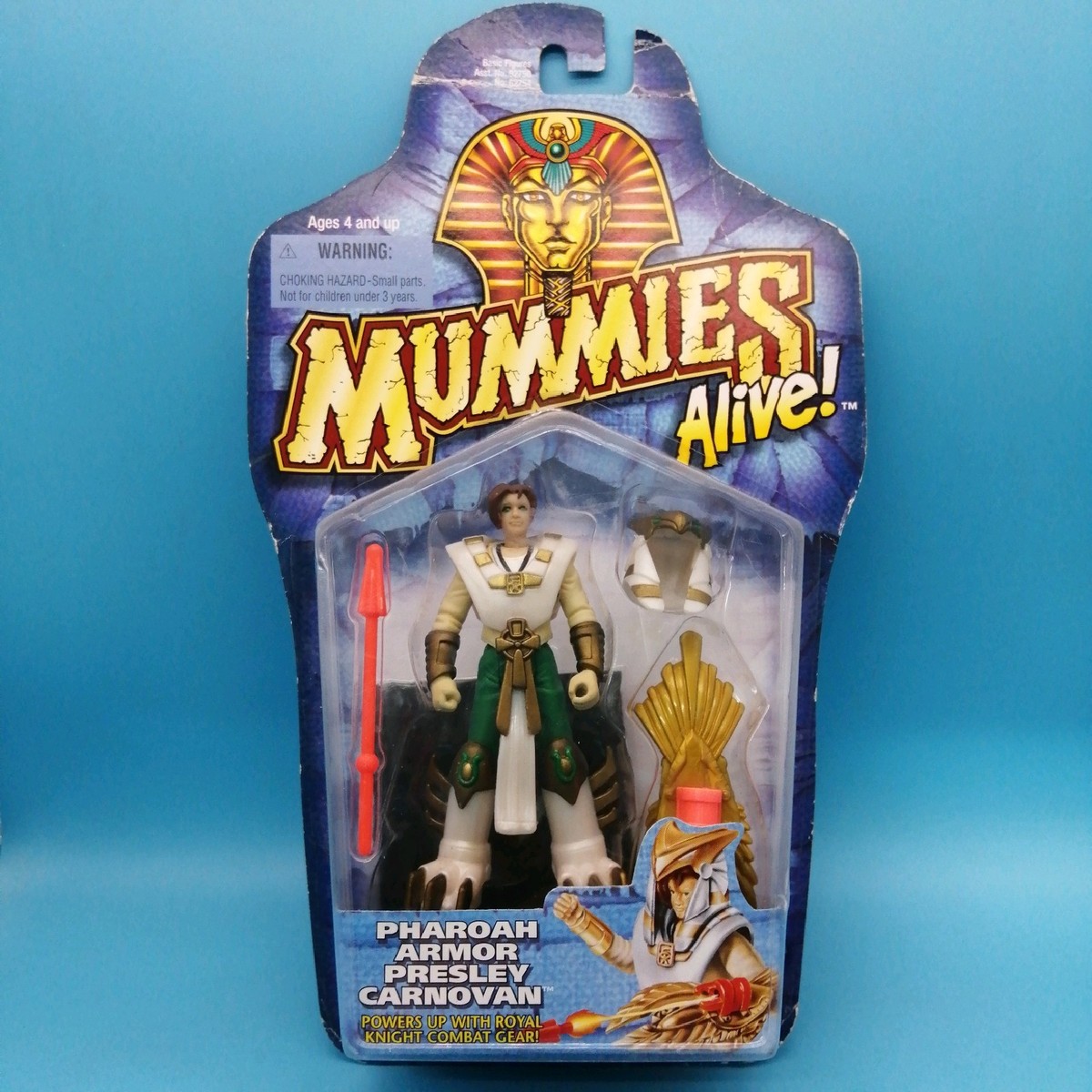 Lot Figurines Mummies Alive! – Nefertina & Armon, Kenner/Hasbro 1997