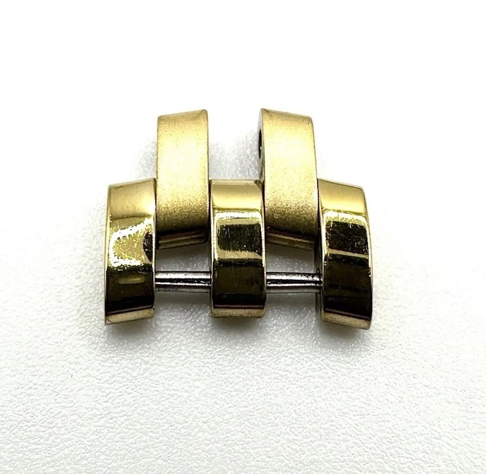 Bracelet femme Gucci 5500L couleur or jaune 14 mm neuf authentique lien complet pour