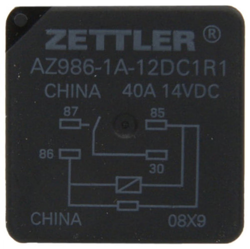 Blower Motor Relay, Black, Automotive Specialty Parts - Picture 2 of 4