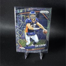 Panini 2025 Prizm Tim Tebow #300 Lazer Prizm Denver Broncos 