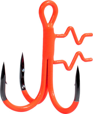 BKK Assist SPEAR 21-UVO Drillinge 6- 3/0 Drillingshaken  mit Baitholder UV aktiv