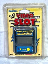 Vintage Radica Video Slot 5000 Handheld Electronic Game Model 470 - New Sealed