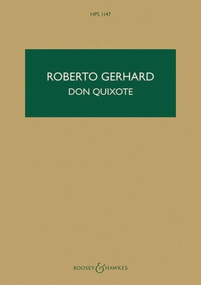 Roberto Gerhard | Don Quixote | complete ballet | Hawkes Pocket Scores