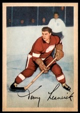 1953-54 Parkhurst EXMT Tony Leswick #43