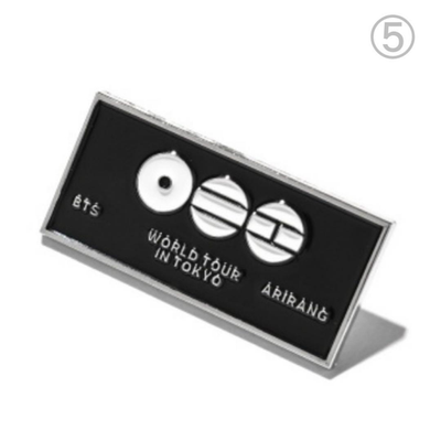 BTS WORLD TOUR ARIRANG pin badge complete 7 set Limited Official