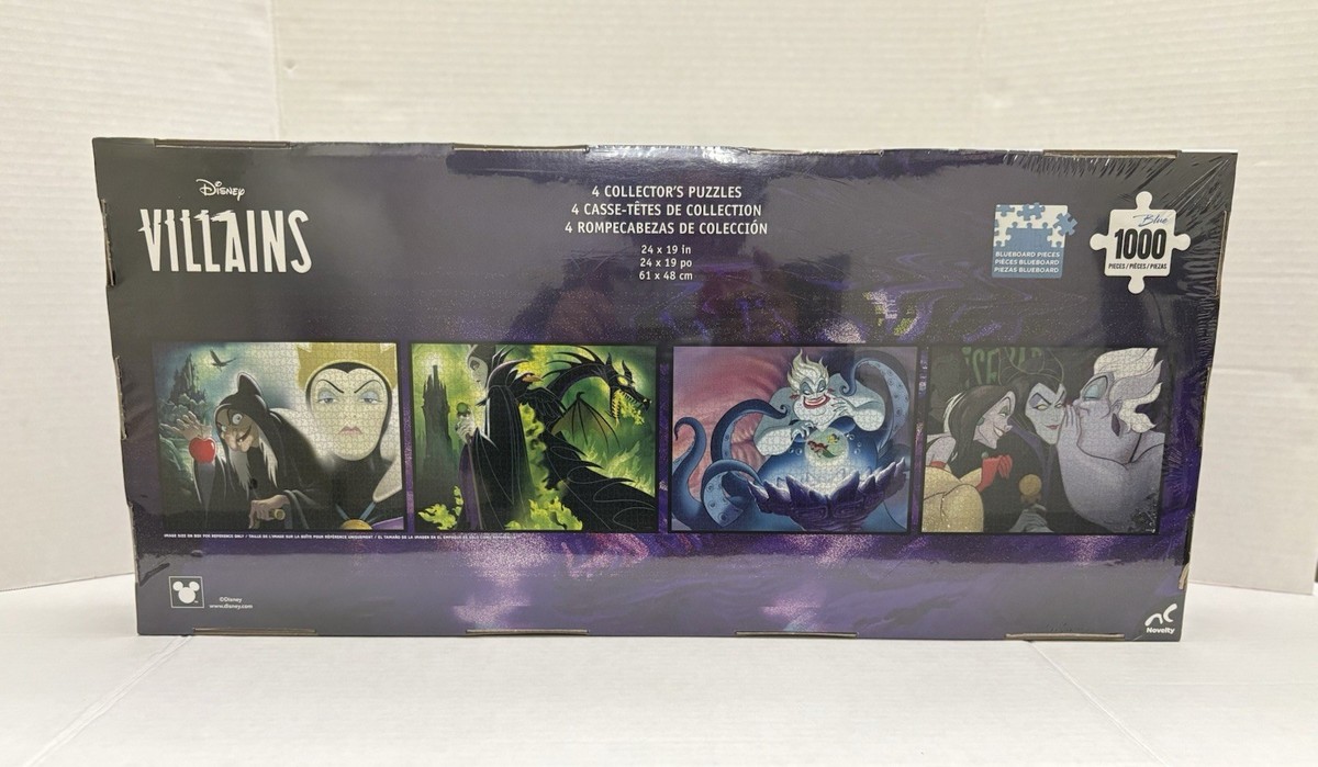 Disney - Villains Collector's Puzzle Set (1000 pcs each) - Jigsaw