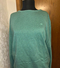 TOM TAILOR Herren Pullover L Grün Rundhals F...