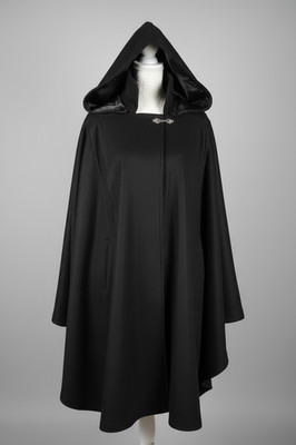 Umhang Mantel Cloak Medieval ; full circle ; italy handarbeit