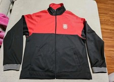 Rare Vintage Puma T7 FC Color Block Track Jacket Size XL Black Red White