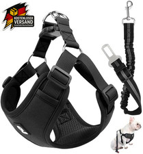 Hundegeschirr Auto Sicherheitsgurt verstellbar atmungsaktiv für kleine Hunde