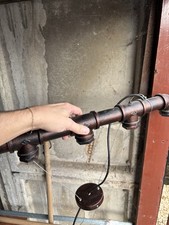 Retro Pipe Light Fitting