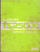 SUZUKI TS250X,TS250 X,XG 1986,TRAIL ENDURO ORIGINAL FACTORY WORKSHOP MANUAL