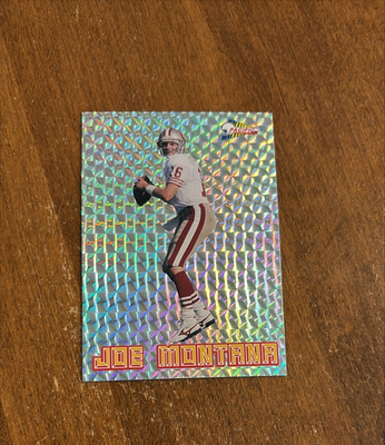 Joe Montana 1993 Pacific Silver Prism #13 San Francisco 49ers