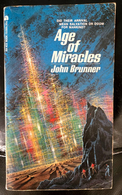 Age of Miracles by John Brunner PB 1st Ace Printing 1973