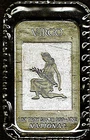National, 1 oz troy, silver .999+Fine "Virgo" silver ingot (Canada)