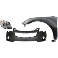 Bumper Cover Kit For 2010-2015 Chevrolet Equinox Front 3pc