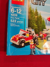 LEGO City Fire Plane (4209) - NEW - DAMAGED BOX