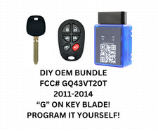 2004-2018 Oem Toyota Sienna Remote Keyless Entry Key Fob Gq43vt20t 6 Button