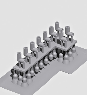 1/24 Scale Resin 3D Printed  Spark Plug Boots