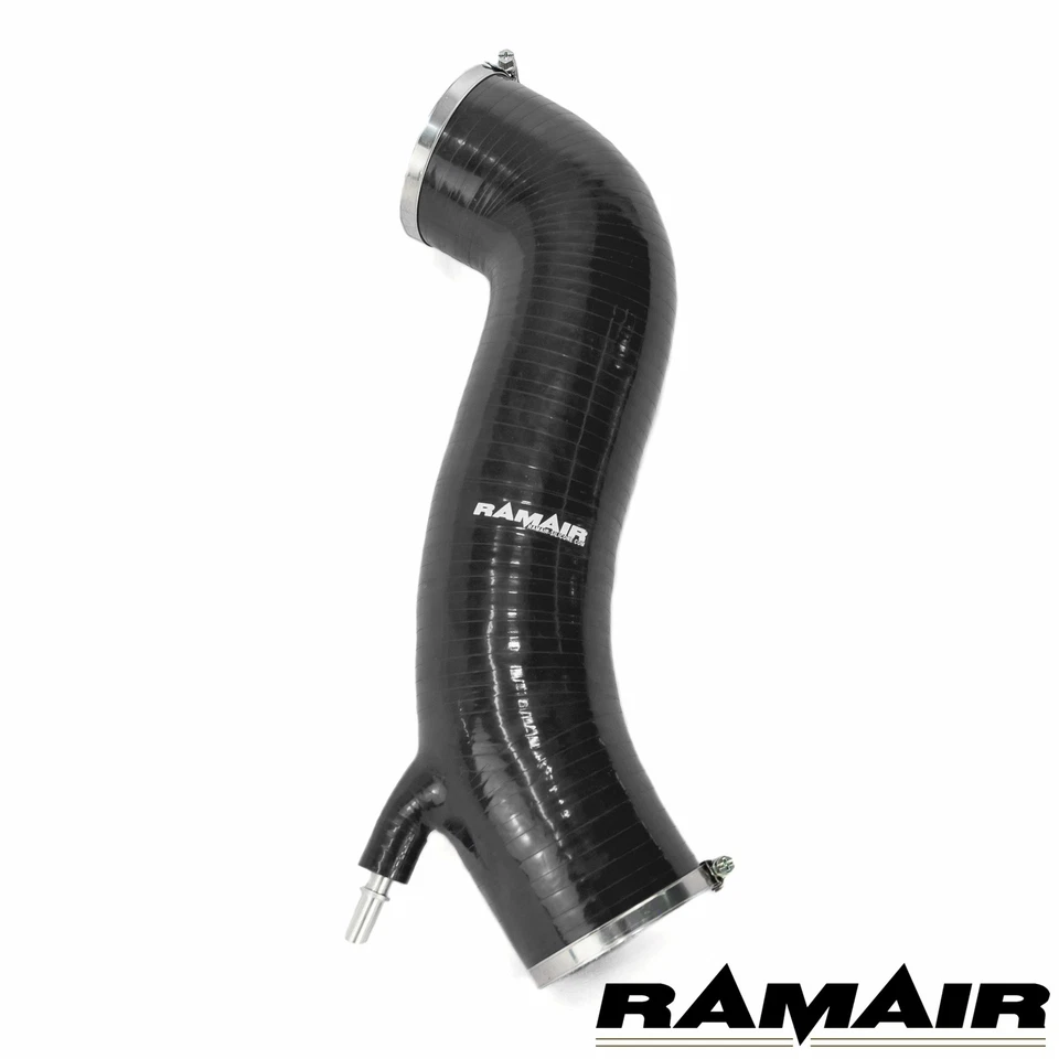 Black Ramair Silicone Induction Intake Pipe for Ford Fiesta ST 180 MK7 Ecoboost