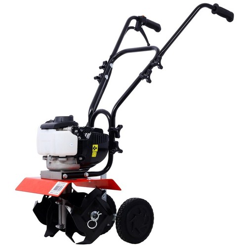 37.7cc 4-stroke Gas Power Garden Farmyard Tiller Cultivator 6500rpm Tilling Tool - Picture 6 of 16