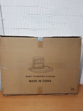 Horizontal Baby Changing Station/Table and Sign, Wall Mounted Baby Changing Unit