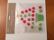 54) ..Believe Christmas Window Plaques.. Traditional Festive Xmas Decorations