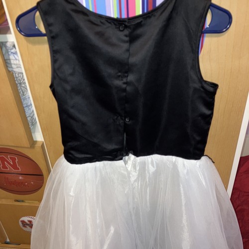 Girl’s Target Cherokee Formal, Lined Black & White Floral Tulle Dress XL-14/16 - Picture 20 of 24