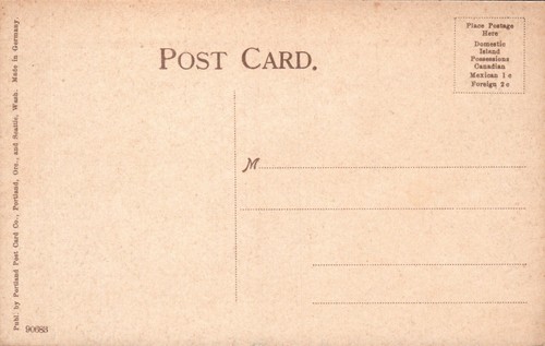 POSTCARD WATER FRONT FAIRBANKS ALASKA - Bild 2 von 2