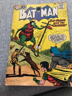DC Comics Batman 143 4.0 Sehr guter Zustand 1961 Justice League letzte 10 Cent