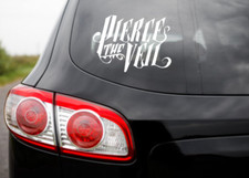 Pierce The Veil Car Decal Vinyl Band Logo Glossy Bumper Sticker Metalcore Punk