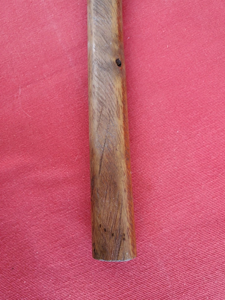 ANCIEN MARTEAU DE FERBLANTIER BOIS / LAITON - TRÈS BEL OBJET - L16 - Photo 4/4