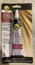 Aleene's Quick Dry Fusion Permanent Fabric Adhesive, 1.5 Fl Oz