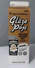 Gold Medal Glaze Pop Caramel Popcorn Coating Mix Seasoning Sweet Frosted 