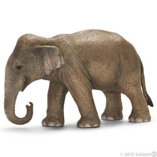 Schleich 14654 Asian Elephant Female Toy Figurine Model - NIP