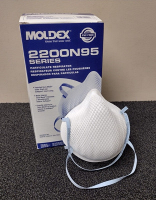 MOLDEX MASK, MED/LARGE (BOX OF 20)