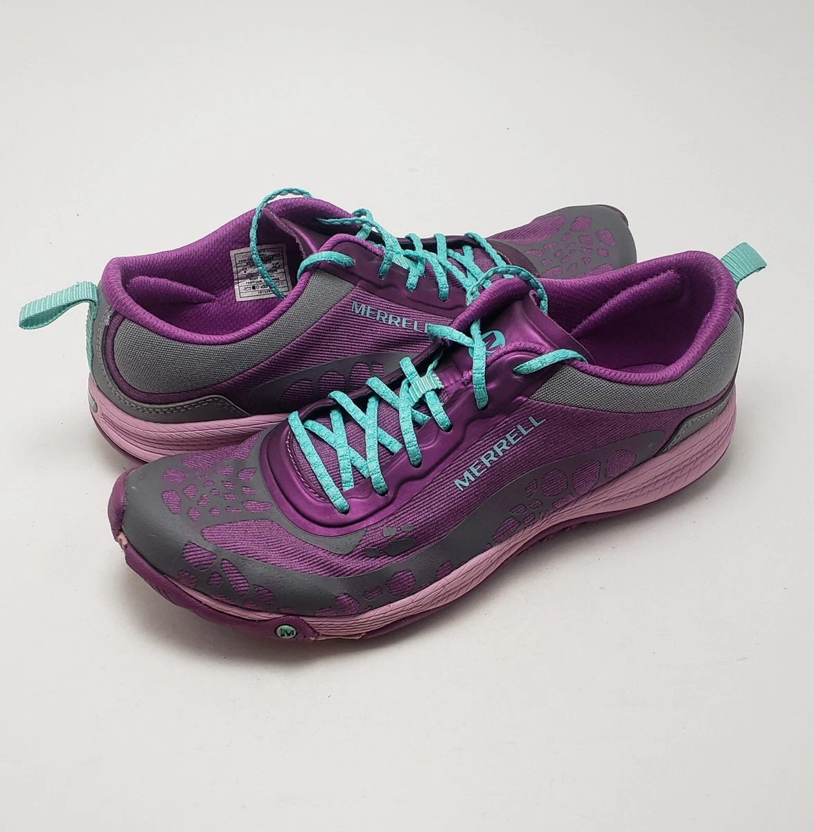 Womens Merrell Select Grip Purple Unifly Running Sneakers Shoes J55216 Size | eBay