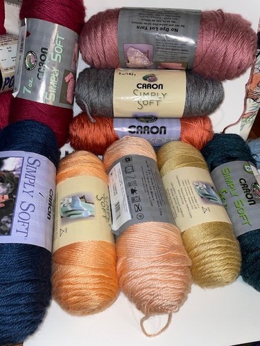 Caron Yarn SIMPLY SOFT - full skein - Many colors to choose & always adding more - Picture 2 of 212