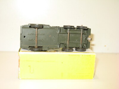 Camion Grue Dinky Toys – Berliet Militaire Wrecker – Version N2 – Métal – Occasion