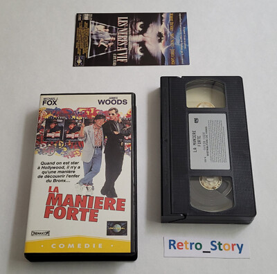 VHS Kassette - La Manière Forte - Michael J. FOX - FR - 1991