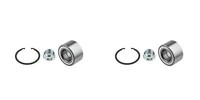 NTY 2X Radnabe Radlagersatz Vorderachse FüR Toyota Yaris _P1_ 1.3 SCP1_ NLP1_