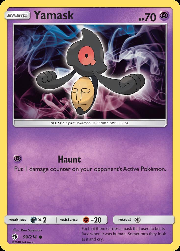 Pokemon Yamask (99/240) Lost Thunder LP