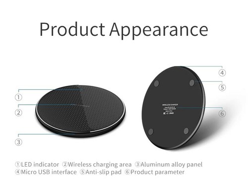 Chargeur Chargeur Secteur Universel Qi Sans Fil - Photo 5 sur 10