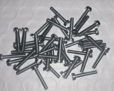 M2.5-0.45 X 14mm MACHINE SCREWS, CHEESE HEAD SLOTTED, ZINC, SELECT QTY
