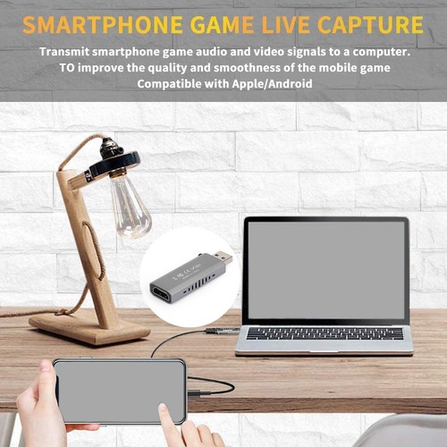 4K HD to USB 3.0 Scatola di Acquisizione Device Plug And Play Live Streaming H7 - Afbeelding 6 van 11
